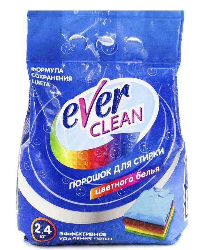 Ever Clean автоматический стиральный порошок 2,4 кг